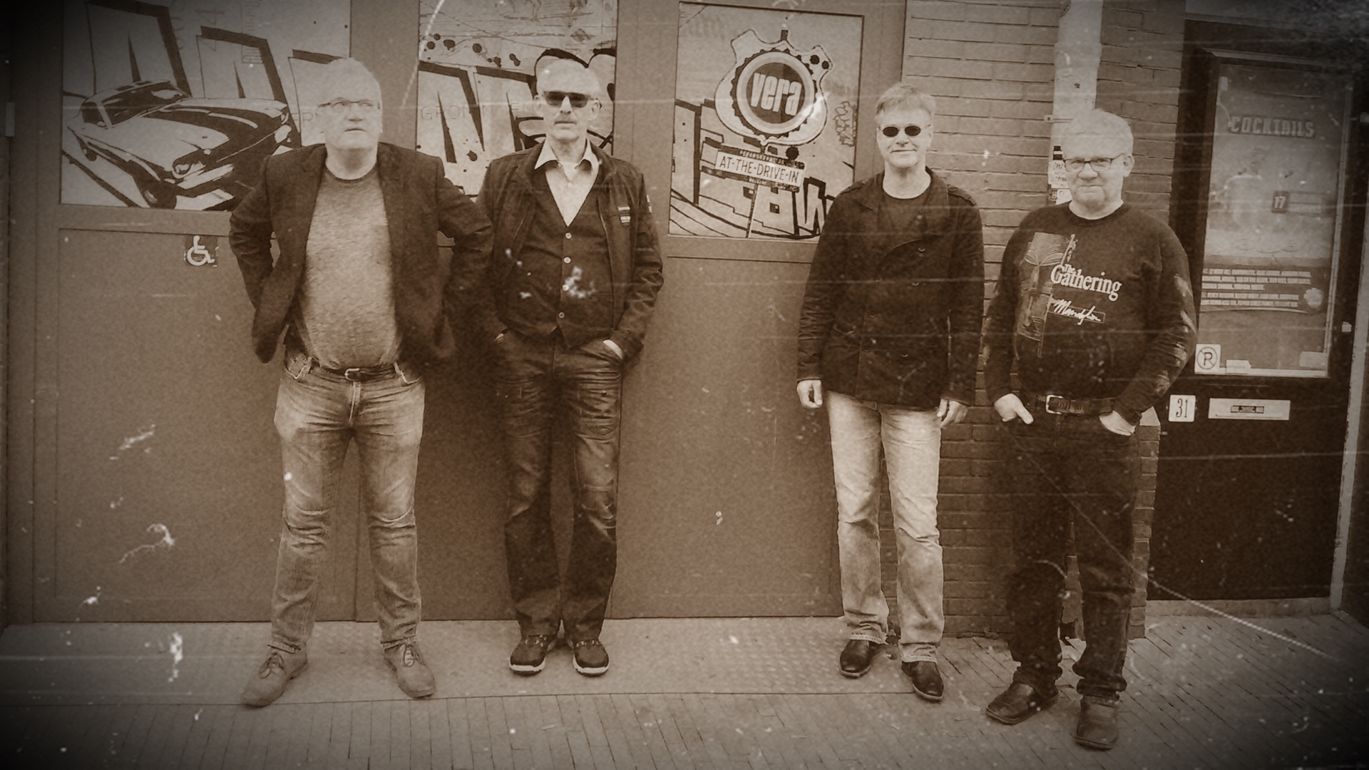 4WheelDrive bij de artiesten ingang van Vera 2017